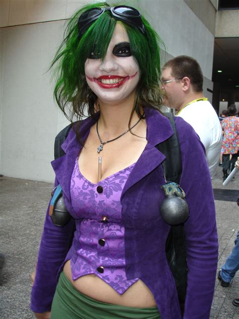 sexy female joker costume